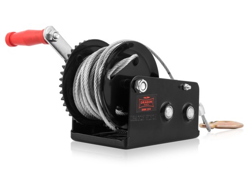WYCIĄGARKA WCIĄGARKA RĘCZNA KORBOWA LINOWA 1133kg DRAGON WINCH