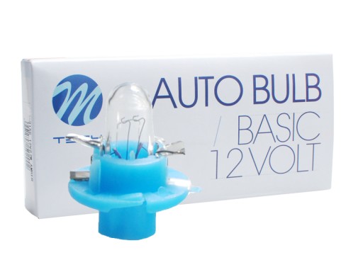 M-TECH B8.4D 1,2 Вт СИНЯЯ лампочка 12 В