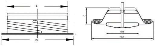 ANEMOSTAT wyciągowy metalowy okrągły biały wywiewny kratka 150 mm + RAMKA