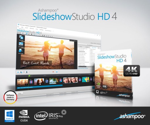 Слайдшоу Studio HD 4 Ashampoo