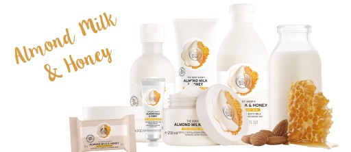 THE BODY SHOP ALMOND MILK & HONEY Набор косметики Almond Milk Подарок