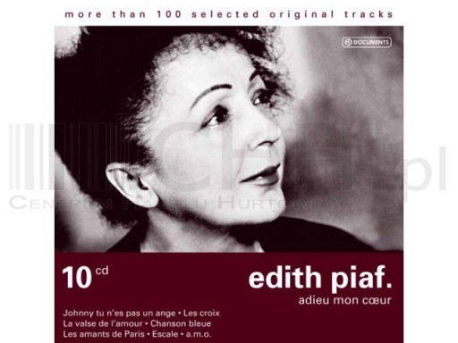 Edith Piaf - Adieu Mon Coeur 10CD