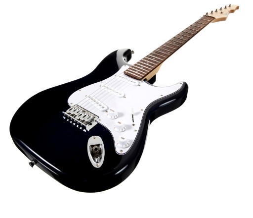 GITARA ELEKTRYCZNA PRAWORĘCZNA STRATOCASTER + AKCESORIA