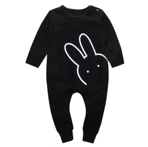 Детский комбинезон без ножек, комбинезон с кроликом PAJAMKA 68 74 80 86 92 PL