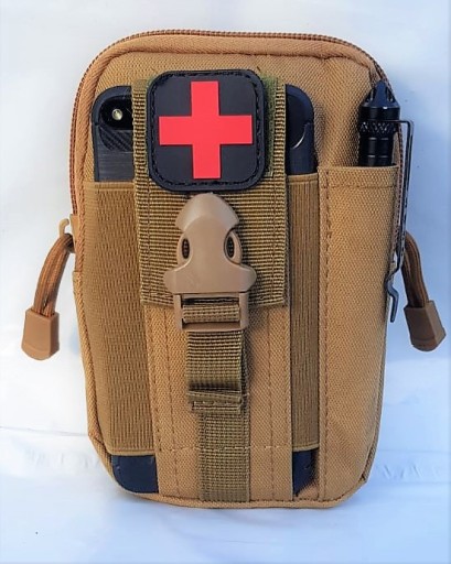 Tactical Travel Tourist Tourist First Aid Kit+оборудован