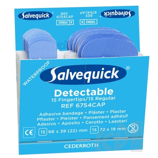 CEDERROTH Salvequick обнаруживаемые бульбарные пятна