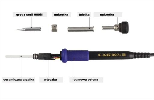 ___936A Паяльная станция CXG 60W ESD___