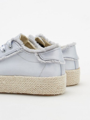 ESPADRYLE TRAMPKI RESERVED NOWE 37 ZARA BŁĘKITNE