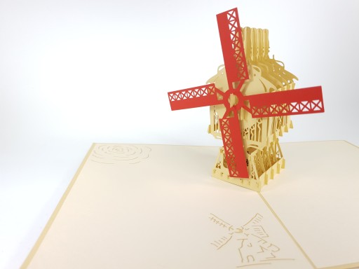 Сувенирное подарочное приглашение Great Mill 3D Card