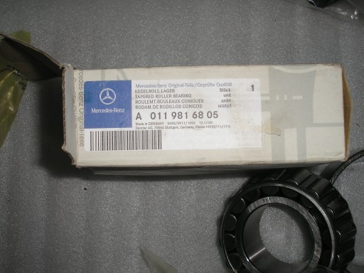 НОВЫЙ ОРИГИНАЛЬНЫЙ ПОДШИПНИК СТУПИЦЫ MERCEDES A0119816805