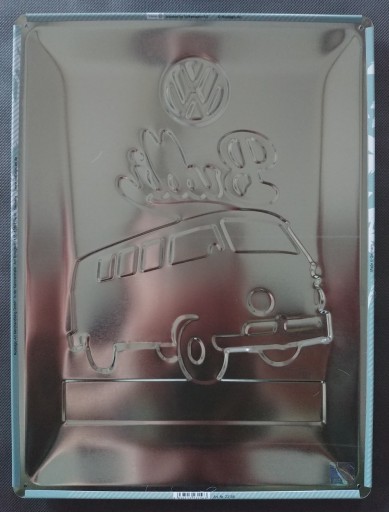 Вывеска металлическая VOLKSWAGEN T1 BULLI VW 30x40