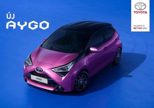 Брошюра Toyota Aygo модель 2019 Венгрия