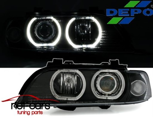 ЛАМПЫ ФАР BMW 5 E39 ANGEL EYES H7 CCFL LED