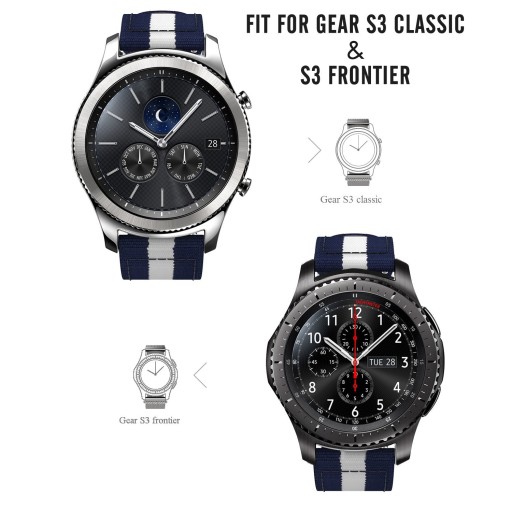 РЕМЕНЬ С ПОКРЫТИЕМ SAMSUNG GEAR S3 FRONTIER CLASSIC