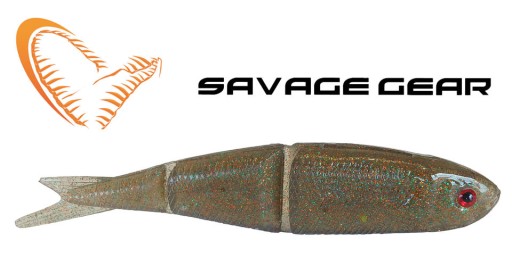 КАК ЖИВАЯ РЫБА * Savage Gear Soft 4Play bait 9,5см - цвет 14 Моторное масло