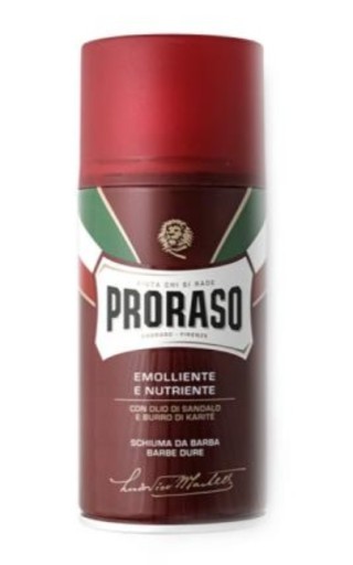 PRORASO ПЕНА ДЛЯ БРИТЬЯ (КРАСНАЯ ЛИНИЯ) 300МЛ