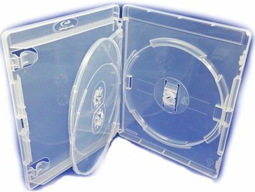 Pudełka AMARAY CLEAR 3 x BLU-RAY 10szt trzy płyty