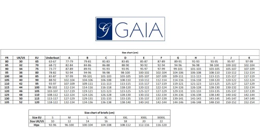GAIA biustonosz KATE FULL CUP 281 biały 70E