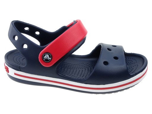 Crocs Crocband Sandal 12856 темно-синие босоножки, размеры 29-30