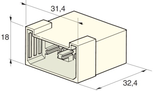 ЭЛЕКТРИЧЕСКИЙ РАЗЪЕМ 6-контактный OK-6 OK6