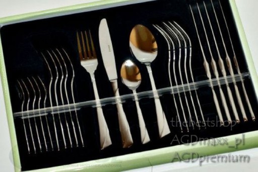 CUTLERY набор столовых приборов, 24 предмета, на 6 персон, ХРОМ KH