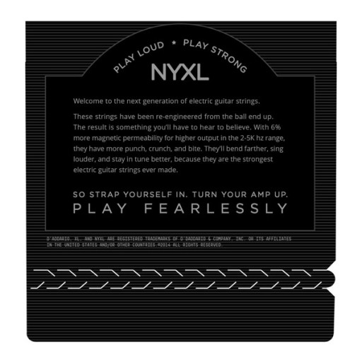 Струны D'Addario NYXL 1046.