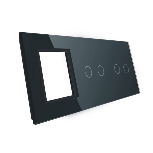LIVOLO PANEL 3 МОДУЛЯ 2+2+G ДЛЯ ВЫКЛЮЧАТЕЛЕЙ И РОЗЕТОК
