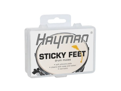 HAYMAN HSF-5 STICKY FEET SARE ГЛУШИТЕЛЬ 5 ШТ. ДЕМПФЕРНЫЕ ГЕЛИ