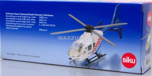 SIKU 2539 888 00 POLICE HELICOPTER 1:55