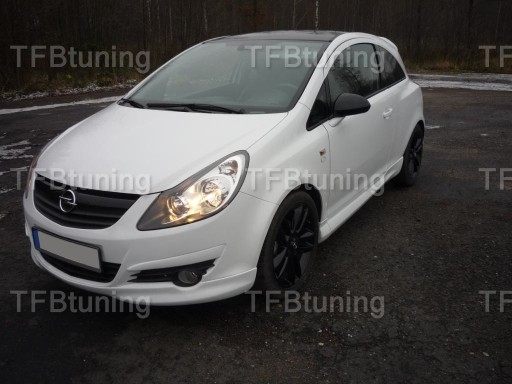 ПЕРЕДНИЙ СПОЙЛЕР OPEL CORSA D TFB ТЮНИНГ