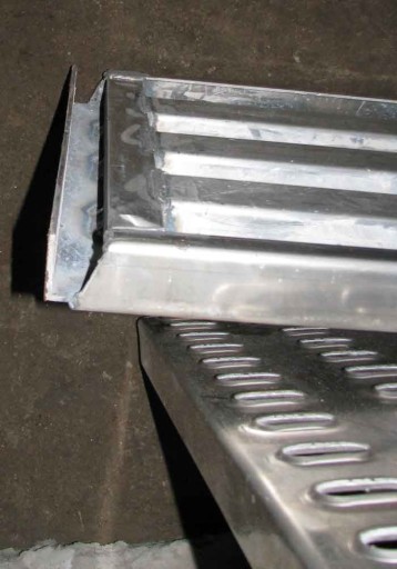 RYNNA Blacha aluminiowa Lohr 750 Panel Najazd Trap