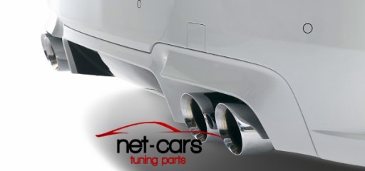 DYFUZOR ZDERZAK TYLNY BMW 5 F10 F11 9-16 M5 M PAKIET PERFORMANCE CZARNY DTM