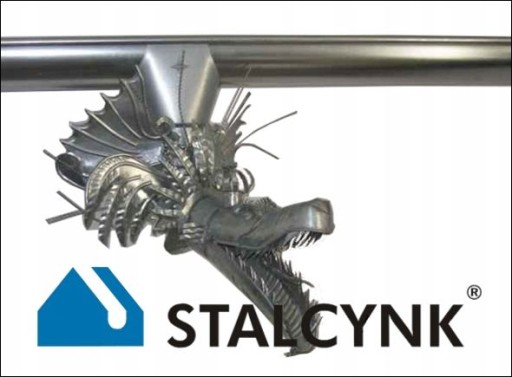 Hak czołowy rynny 125 mm nosek ocynk ogniowy