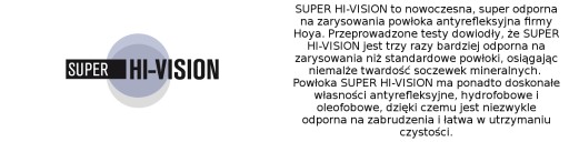 СТЕКЛЯННЫЕ ЛИНЗЫ HOYA SUPER HI-VISION