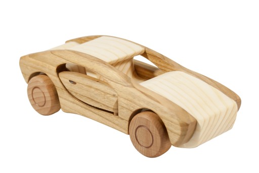 Деревянный автомобиль BMW из дерева WOODEN PL