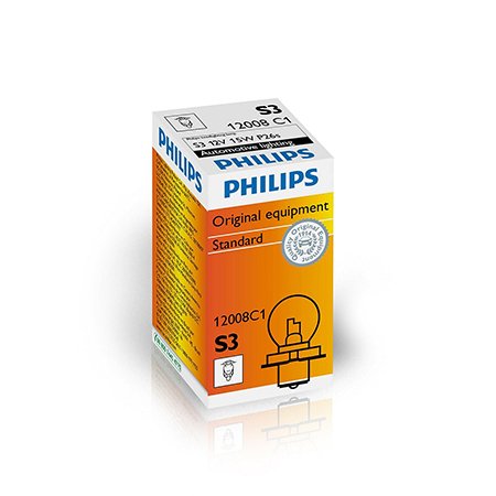 Лампа Philips S3 Vision 15 Вт + 30% света