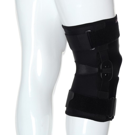 KNEE BRACE стабилизатор коленного сустава с шинами, открытый размер L