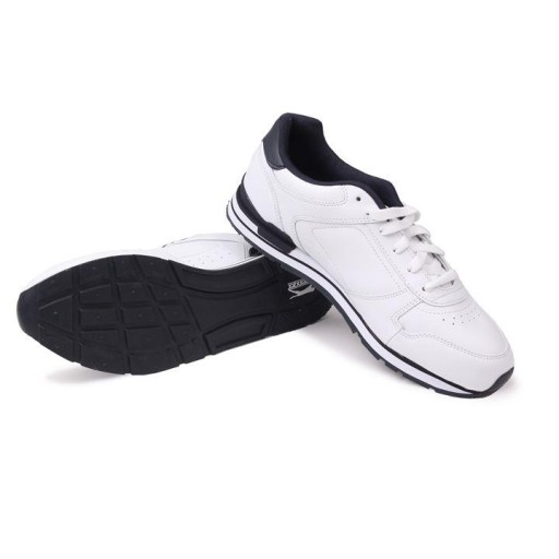 Кожаные мужские СПОРТИВНЫЕ КРОССОВКИ SLAZENGER 39-48 здесь 43,5 _9779