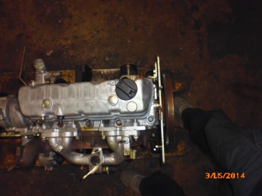 Двигатель Nissan K25 для вилочного погрузчика