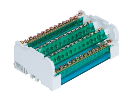 BLOK ROZDZIELCZY ŁĄCZENIOWY MOSTEK 4x15 CSB-415