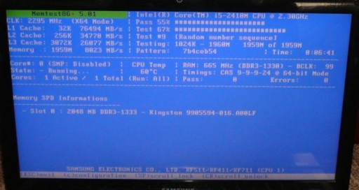 СДЕЛКА DDR3 KINGSTON 2 ГБ KVR13S9S6/2