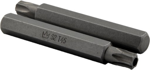 БИТА TORX T45 x 75 мм S2 с ОТВЕРСТИЕМ