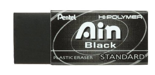 GUMKA DO MAZANIA CZARNA HI-POLYMER PENTEL ZEAH06