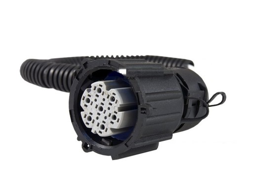Wtyk wtyczka kostka adapter 7pi lampy tył Naczepa Laweta Platforma Wywrotka