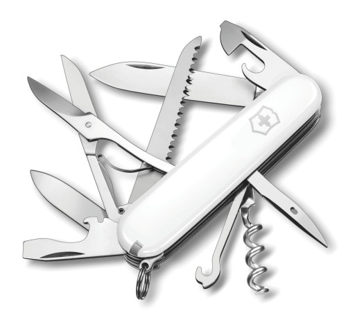 Victorinox 1.3713.7, Карманный нож Huntsman, 91 мм, 15 функций, белый