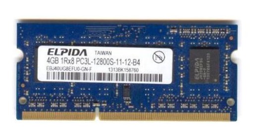 СДЕЛКА DDR3 ELPIDA 4 ГБ 1Rx8 PC3L-12800S-11-12-B4