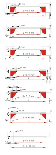 КАССЕТНЫЕ РОЛЛОННЫЕ ШТОРЫ Золотой Дуб Орех Красное дерево 70x160 A