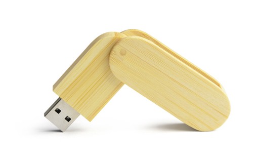 USB-ПЕРЕДНИК STIL BAMBUS 8 ГБ с УФ-печатью 10 шт.