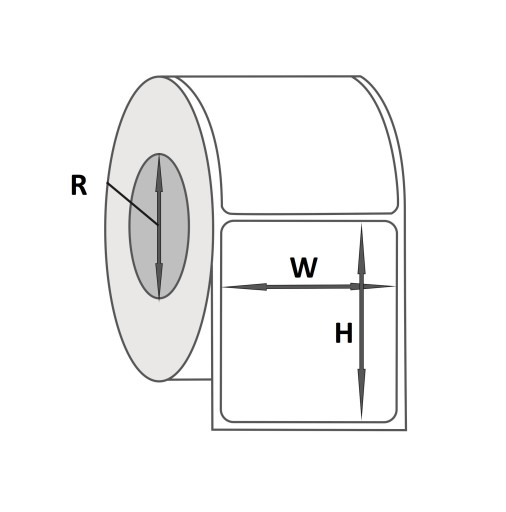 STRONG Термотрансферные этикетки 55x30 / Оптом - 6,95 зл.