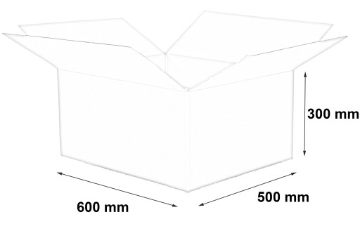 КАРТОН 600x500x300мм SHIPPING BUSINESS XL 5W 1шт.